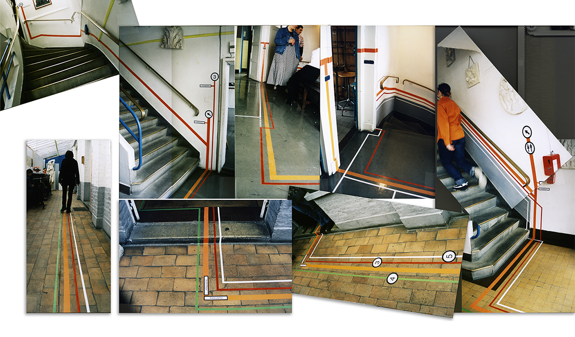 ESAD, Signalétique des Portes Ouvertes de l'école supérieure d'art et de design d'Amiens | Marie Cayet