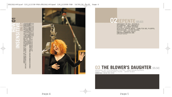 Pochette Disque album Julia Migenes Alter Egos | Marie Cayet / artkas