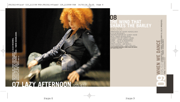 Pochette Disque album Julia Migenes Alter Egos | Marie Cayet / artkas