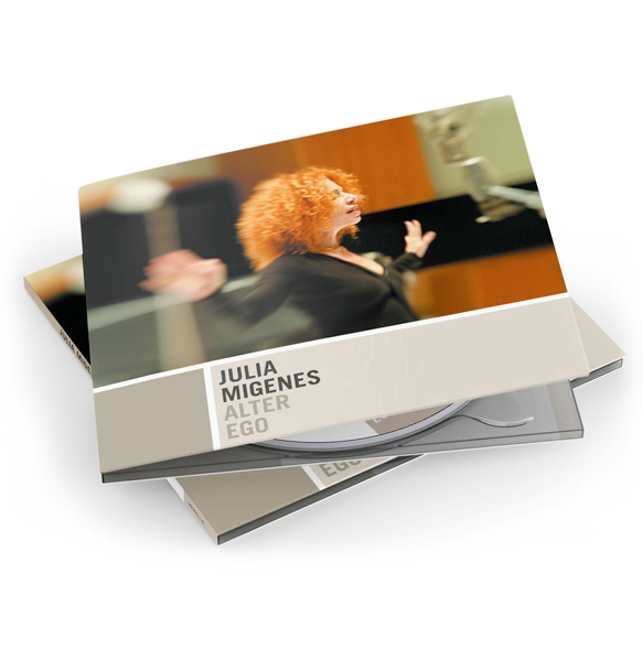 Pochette Disque album Julia Migenes Alter Egos | Marie Cayet / artkas