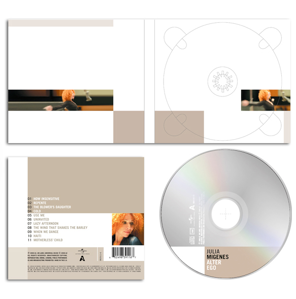 Pochette Disque album Julia Migenes Alter Egos | Marie Cayet / artkas