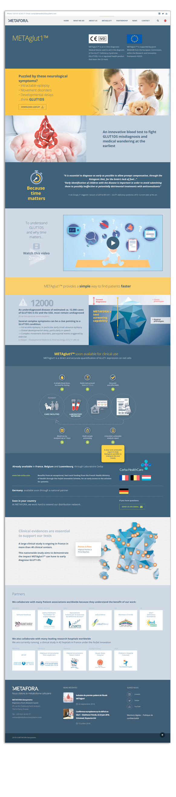 Cayet Web design Paris Metafora-biosystems | Marie Cayet, Montreuil