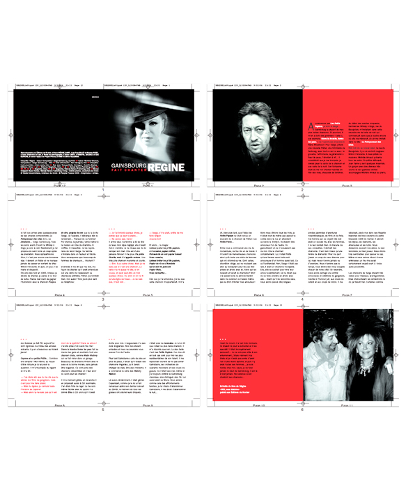 Pochette album Regine Gainsbourg | Marie Cayet / artkas