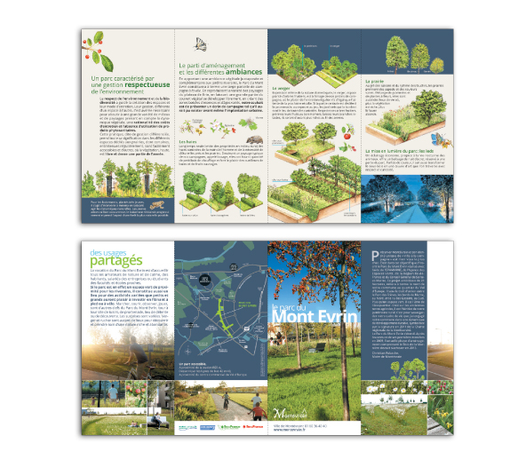 plaquette parc de Montévrain | Marie Cayet / artkas