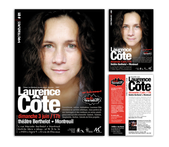 flyer Theatre Berthelot Montreuil | Marie Cayet