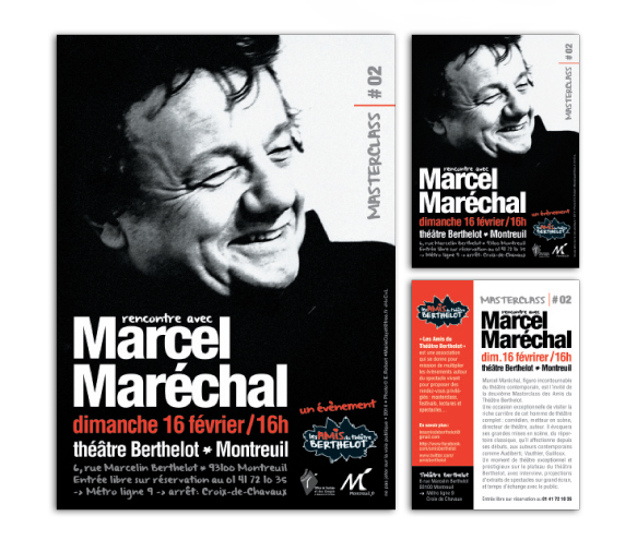 flyer Theatre Berthelot Montreuil | Marie Cayet