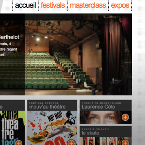 web design UI designer Marie Cayet