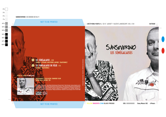 Pochette carton disque Sanveverino | Marie Cayet / artkas