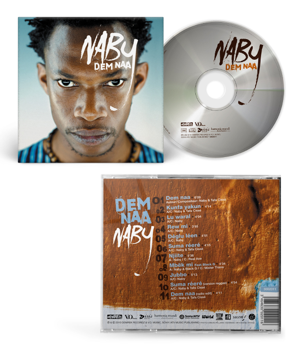 Pochette disque Promo et Album Naby | Marie Cayet / artkas