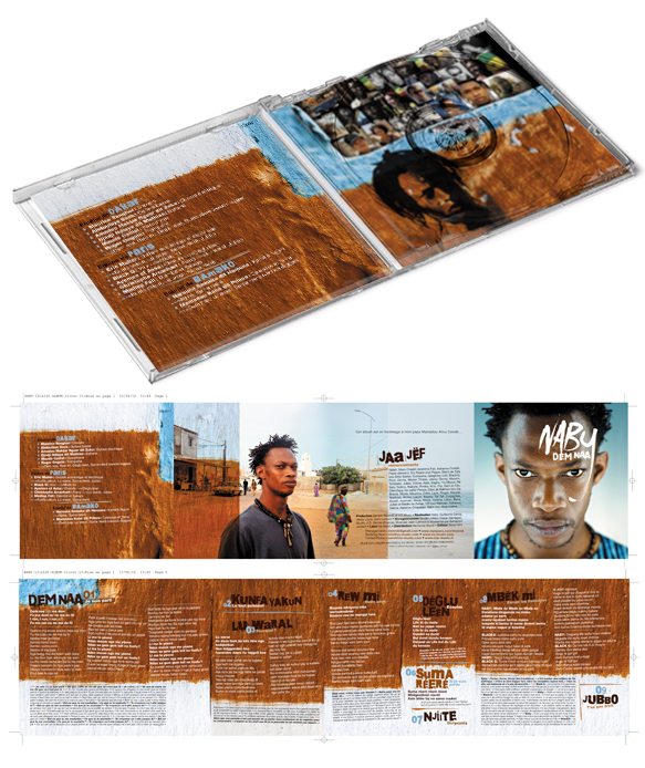 Pochette disque Promo et Album Naby | Marie Cayet / artkas