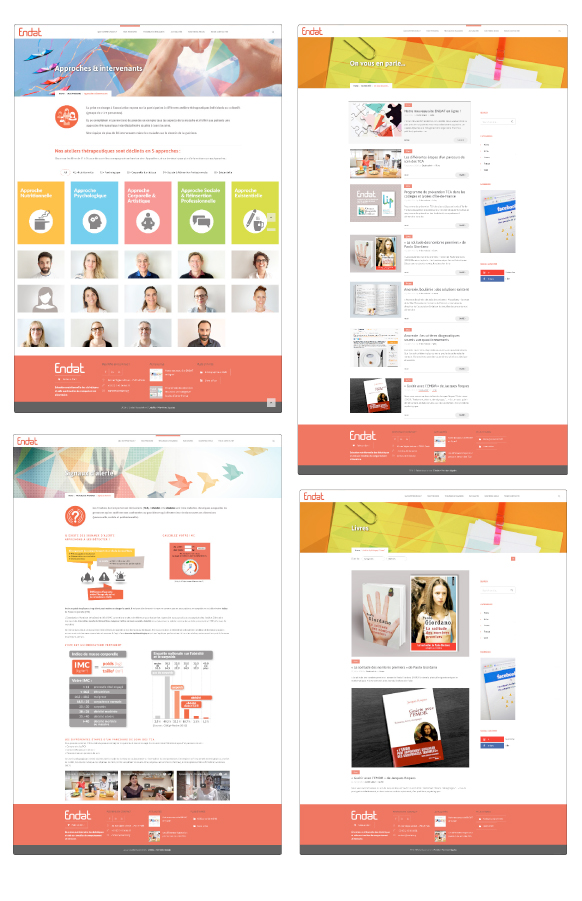 Web design paris Endat | Marie Cayet
