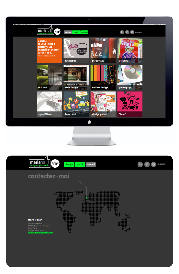 Graphiste Montreuil, web deisgn, portfolio graphiste freelance | Marie Cayet